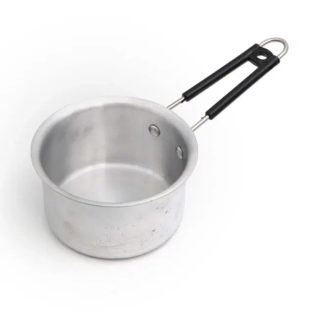 POOJA Aluminum Sauce Pan, 450 ml, Pack of 1