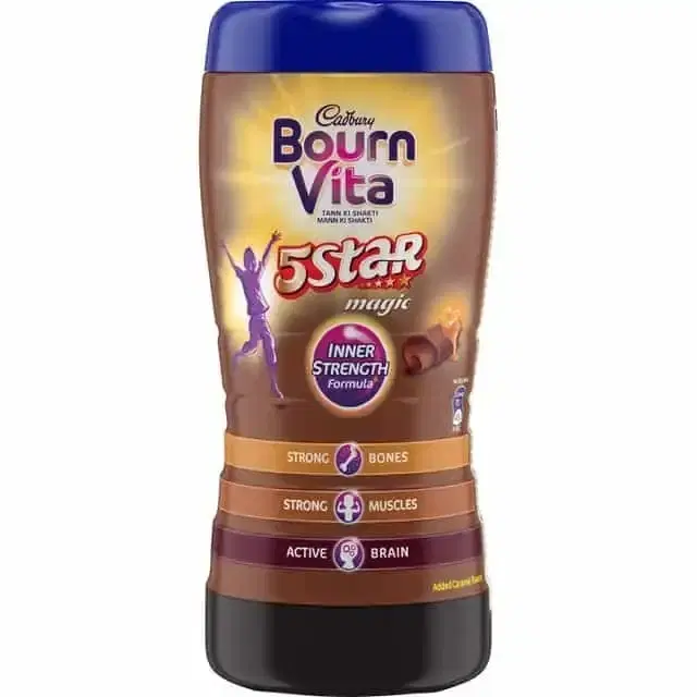 Cadbury Bournvita 5 Star Magic Chocolate Health Drink 500 g (Jar)