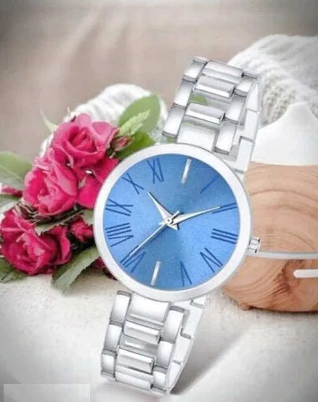 Analog Watch For Womens (Silver) (WS-59)