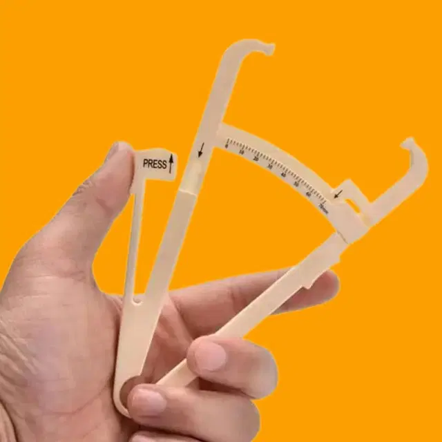 Lightweight Eco-Friendly Body Fat Measuring Caliper, Multicolor, Pack of 1