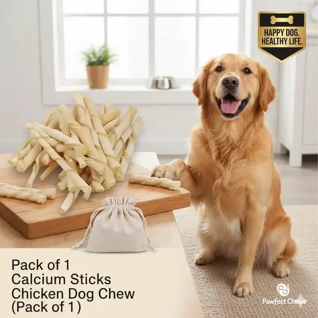 SAWAY Calcium stickes 250g  Chicken Dog Chew  (Pack of 1)