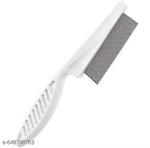 Super Premium Quality Plastic Detachable Head Soft Bristles Tick & Flea Remover Comb for Pets