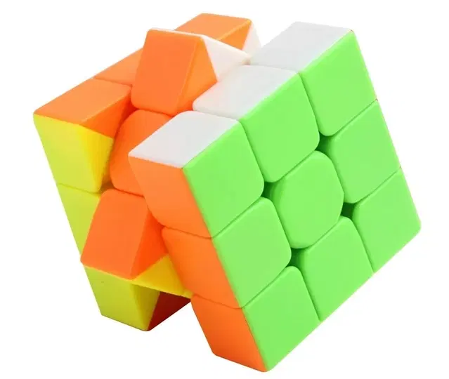 Plastic Rubik Cube, Multicolor