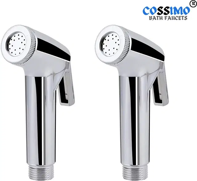 Health Faucet Head, Silver, Pack of 2