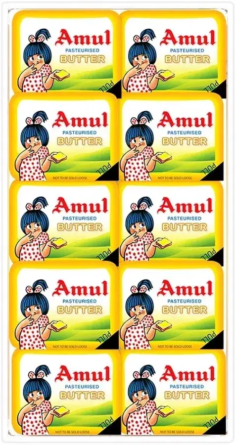 Amul Butter Chiplets School 100 g (10 gx10)