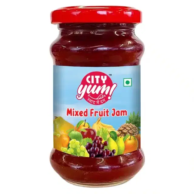 City Yum Mixed Fruits Jam 500 g