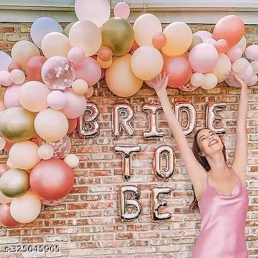 53 Pcs Balloons Decoration Kit, Multicolour, Set of 1