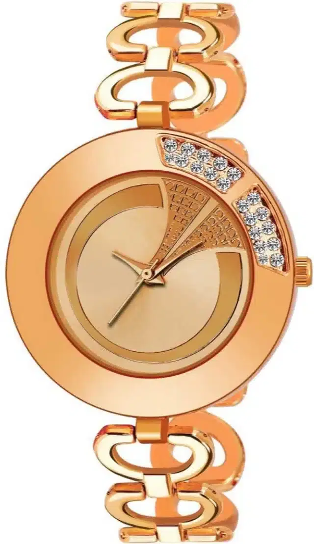 Analog Watches for Women (Gold)