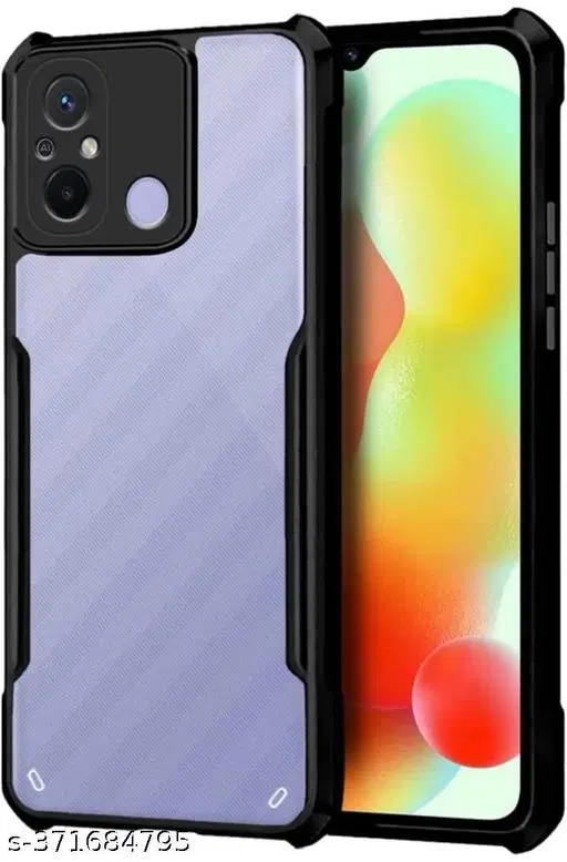 Polycarbonate Mobile Cover for Mi Redmi 12C, Multicolor