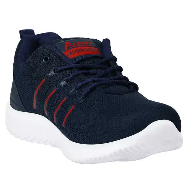 Navy Blue & Red