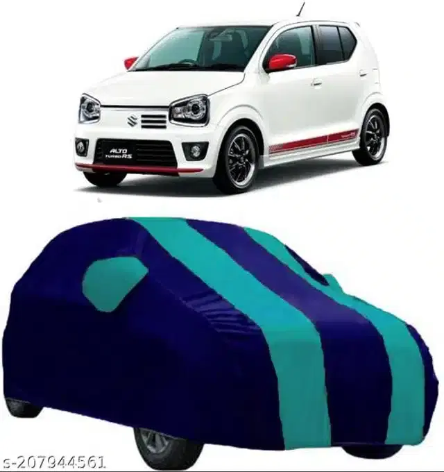 Taffeta Waterproof Car Cover for Maruti Suzuki Alto, Multicolor