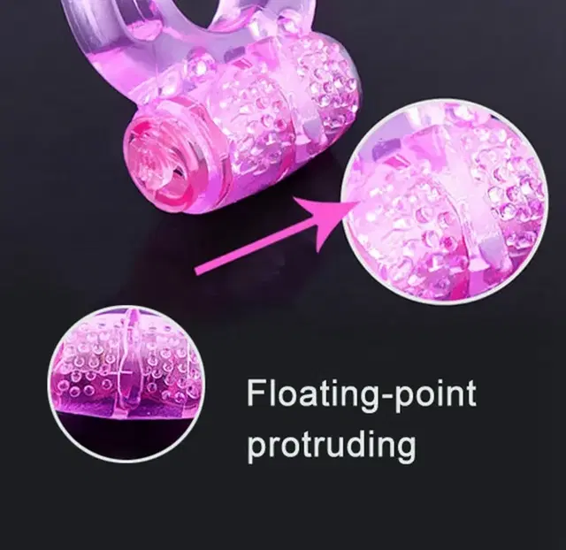 Penis Vibrator Ring for Men, Pink