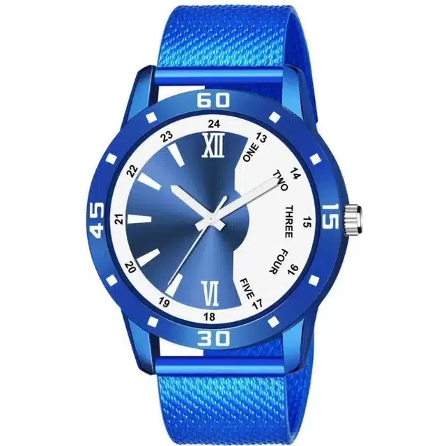 Analog Watch for Men (Blue)