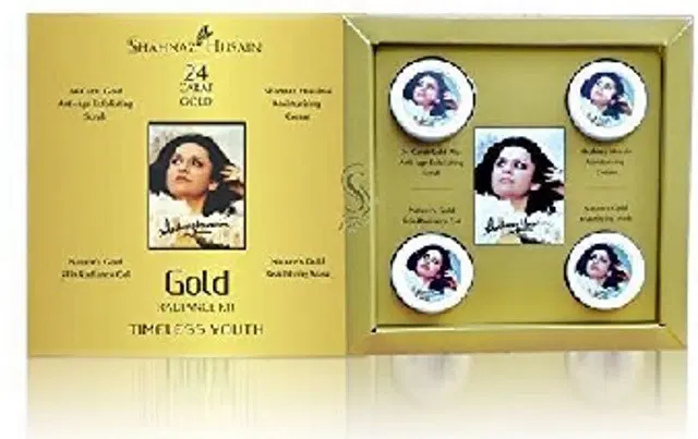 Shahnaz Husain Gold Mini Facial Kit, Set of 1