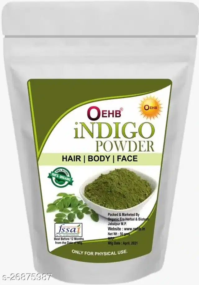 OEHB Indigo Powder, 50 g, Pack of 2