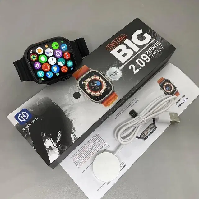 Silicone T800 Ultra Smartwatch, Orange