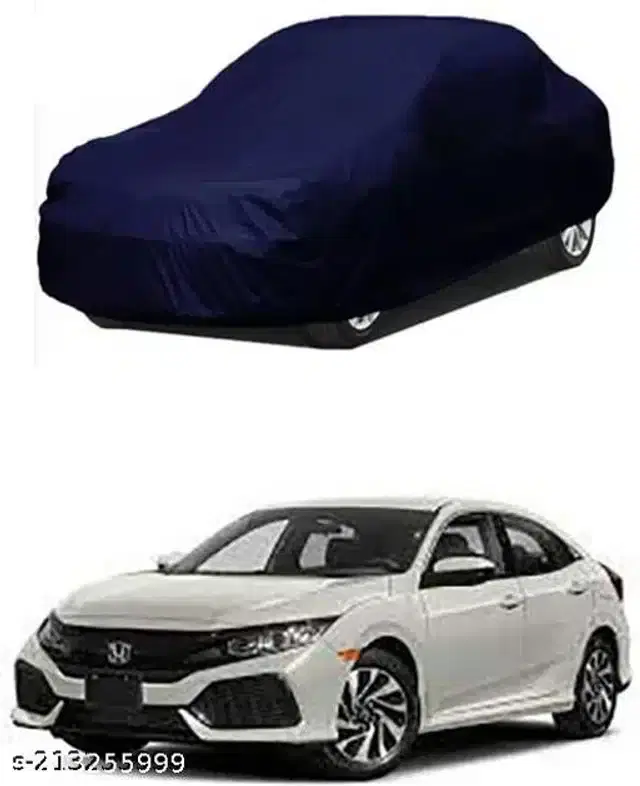 Taffeta Waterproof Car Cover for Honda City, Multicolor