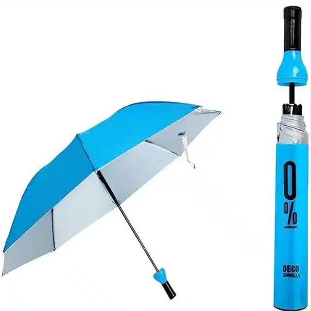Waterproof 3 Fold Umbrella, Assorted