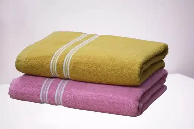Bath Towel, 27x54 inches, Pack of 2, Multicolor