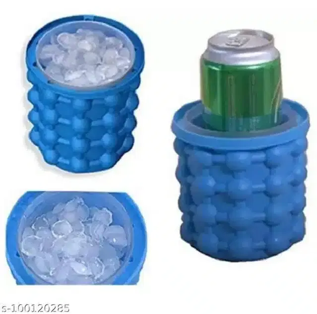 Silicone Ice Cube Bucket, Assorted