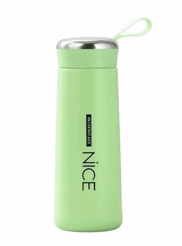 Glass Sipper Bottle, Multicolour (400 ml)