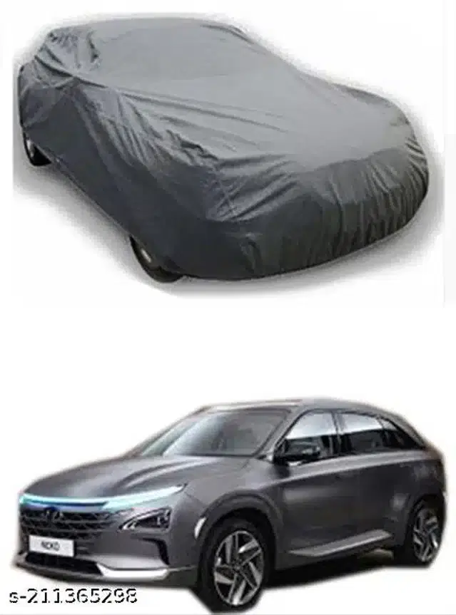 Taffeta Waterproof Car Cover for Hyundai Universal, Multicolor