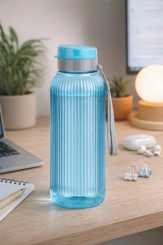 Plastic Water Bottles, Blue (1500 Ml)