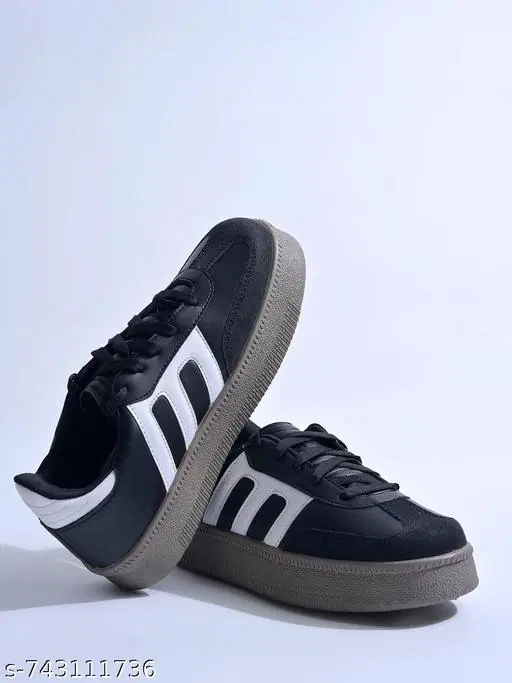 Shoetopia Girls Sneakers Black (13-14 Years)