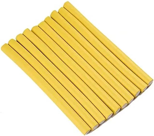 Rubber Hair Curling Twist Flexi Sticks, Multicolor, Pack of 10