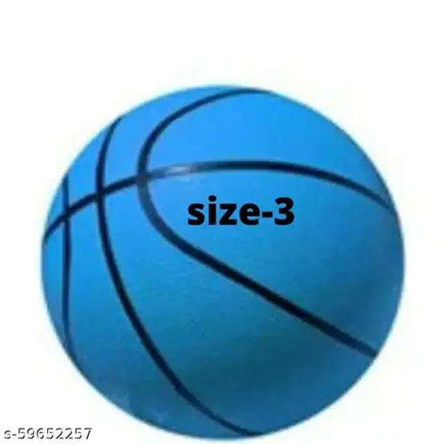 Rubber Basketball, Size 3, Multicolor
