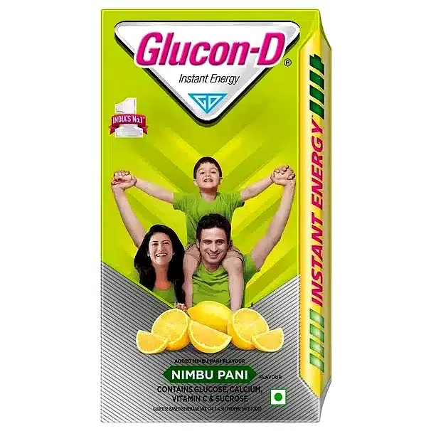Glucon-D Nimbu Pani Flavoured Drink 1 kg (Refill)