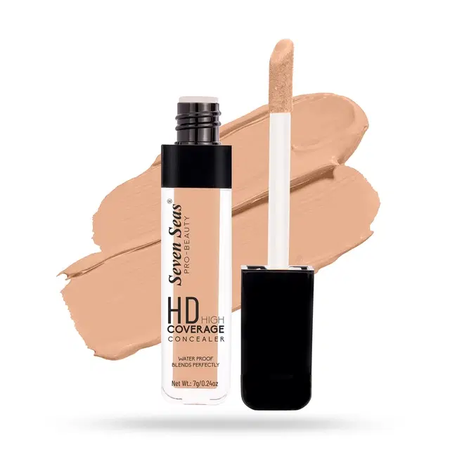 Seven Seas Coverup Liquid Concealer, Walnut (7 ml)