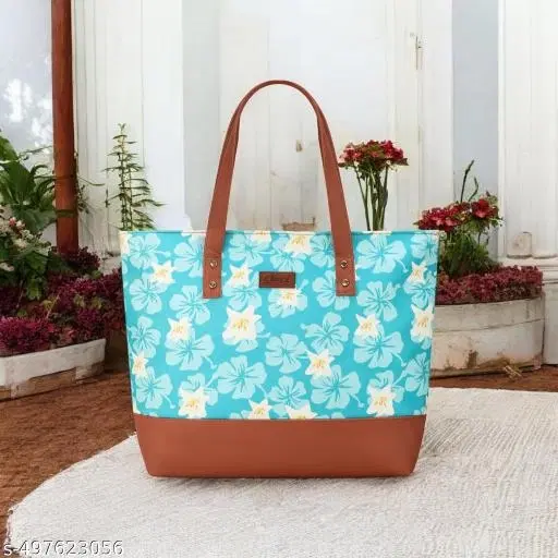 PU Handbag for Women, Blue