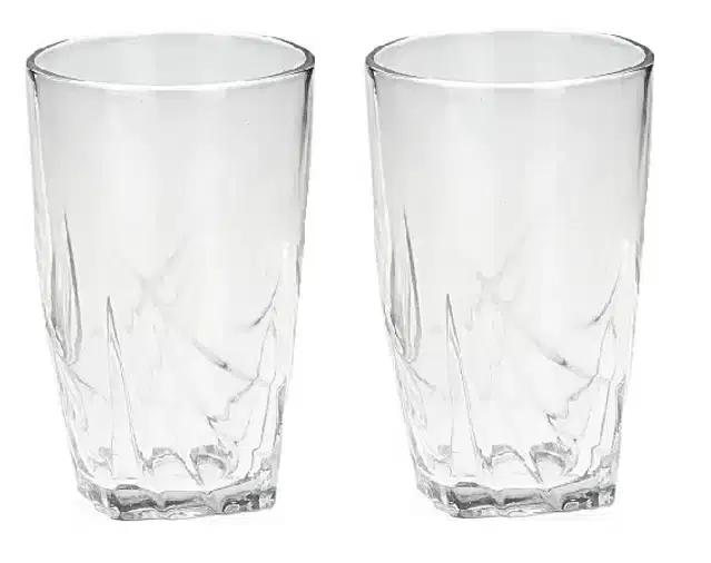 Fancy Water & Wine Glass, 150 ml, Pack of 2