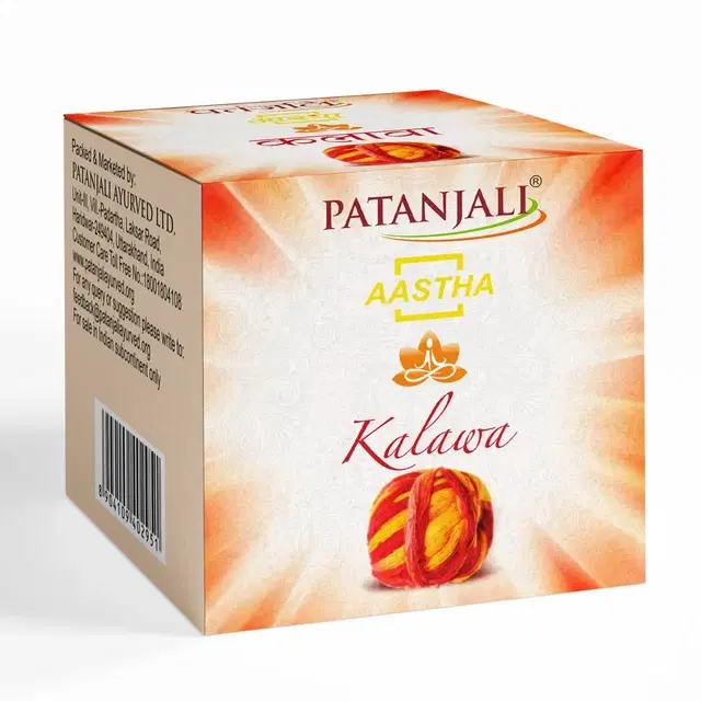 Patanjali Aastha Kalawa (Pack of 1)