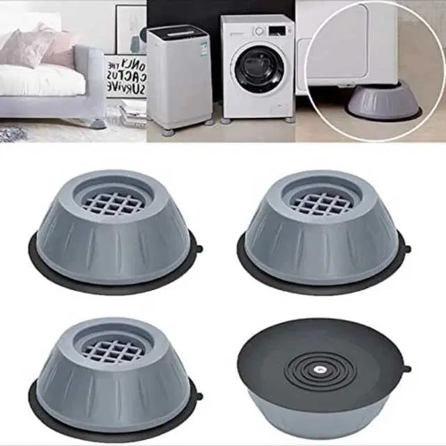Sterling Bazaar Washing Machine Stand Adjustable Refrigerator Stand, Pack Of 4, St-057