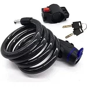 Stainless Steel Multi-Purpose Key Lock for Cycles, Multicolor, Pack of 1