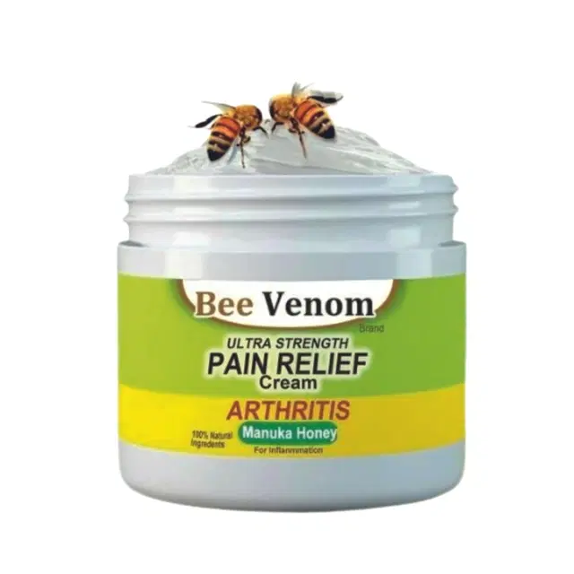 Bee Venom Ultra Strength Joints Pain Relief Cream, 30 g, Pack of 2