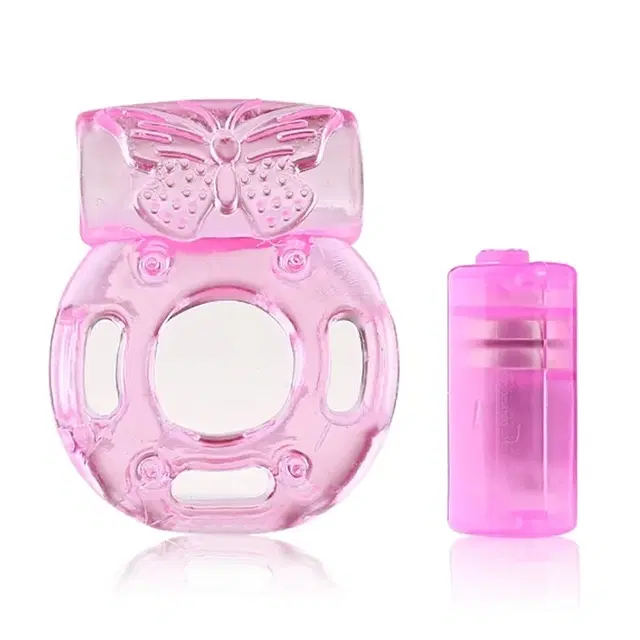 Penis Vibrator Ring for Men, Pink