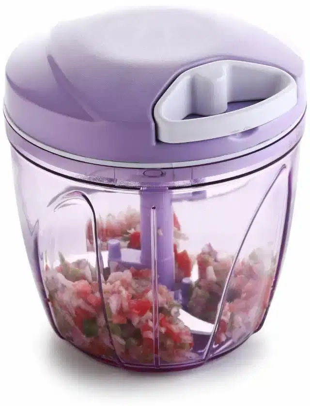 Plastic Vegetable & Fruits Chopper, Purple