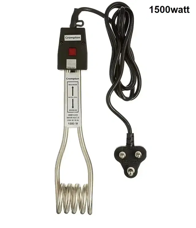 Crompton ACGIH+AC0-IHL402 1000 W Shock Proof Immersion Heater Rod  (Water)