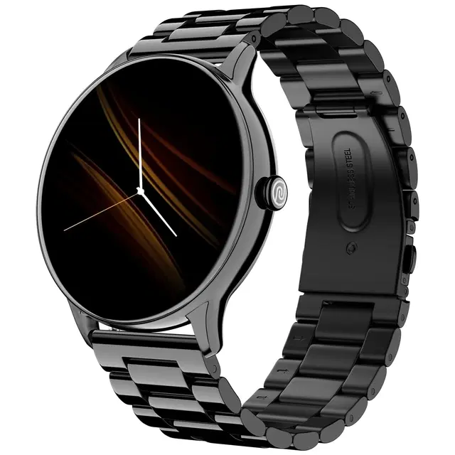 Noise Twist Go Round Dial Smartwatch With Bt Calling, 1.39" Display, Metal Build, 100+ Watch Faces, Ip68, Sleep Tracking, 100+ Sports Modes, 24/7 Heart Rate Monitoring (Elite Black)