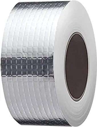 Aluminium Single Sided Self Adhesive Tape, Silver, 5 m