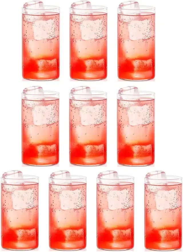 Liquor cum Cocktail Glasses, Transparent, 280 ml, Pack of 10