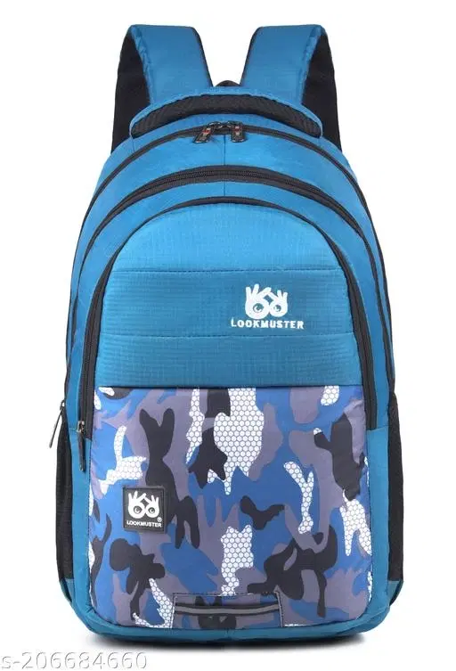 Rubber Backpack for Men & Women, Blue