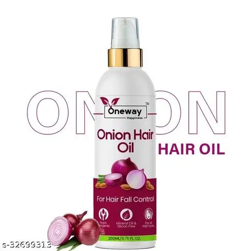 Oneway Happiness Herbal Onion Hair Oil (100 ml)