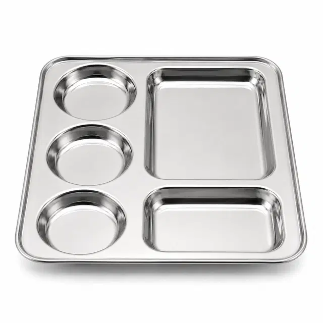 TerraHome Heavy Steel 5 Partition Plate