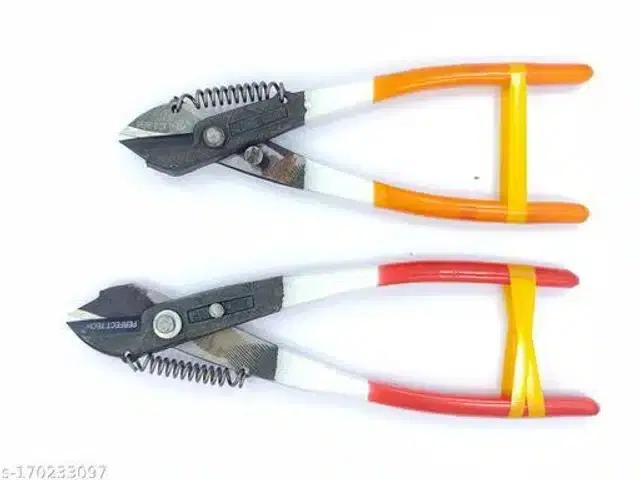 Metal Cutter, Pack of 2, Red & Orange