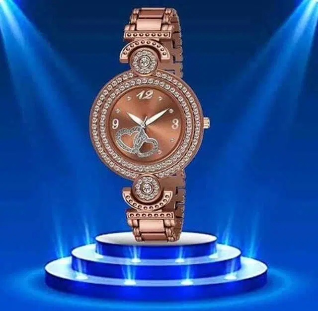 Analog Watch For Womens (Brown) (WS-383)