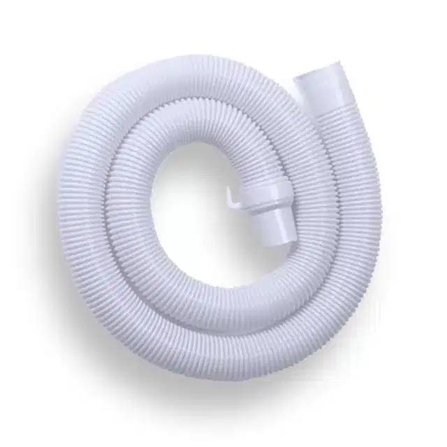 Plastic Semi Automatic Washing Machine Water Outlet & Drain Hose Pipe, White